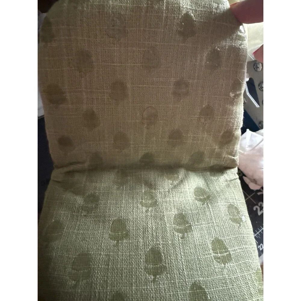 Morris & Co Acorn Mini Oven Mitts Set of 2 Green Floral Cotton English Garden